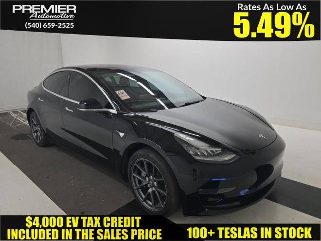 2020 Tesla Model 3 Long Range — Sedan — 74,771 mi — Dumfries, VA