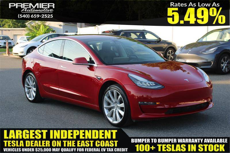 2018 Tesla Model 3 Long Range — Sedan — 76,964 mi — Dumfries, VA