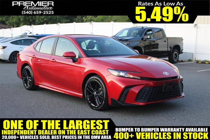 2025 Toyota Camry Hybrid SE — Sedan — 20,219 mi — Dumfries, VA