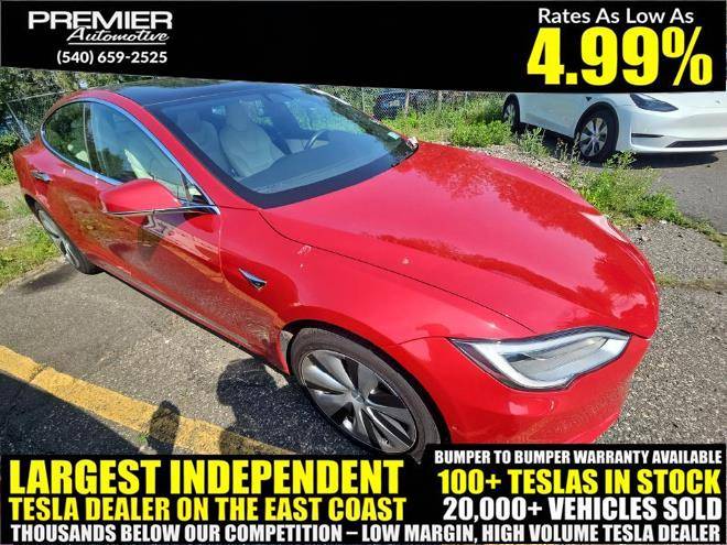 2020 Tesla Model S Long Range — Hatchback — 37,059 mi — Dumfries, VA