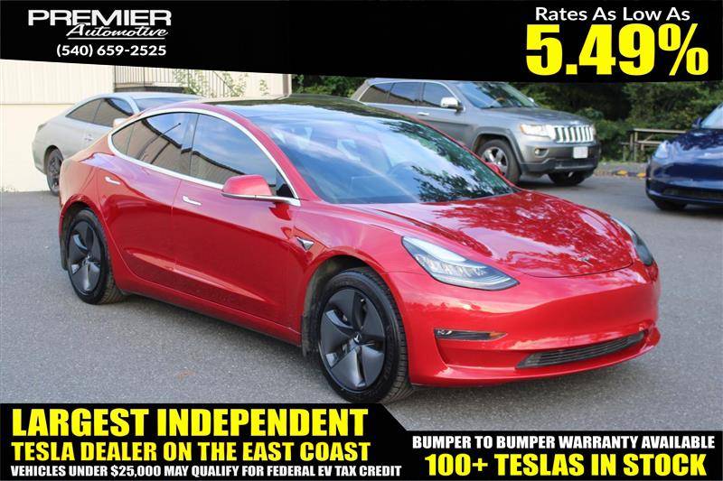 2018 Tesla Model 3 Long Range — Sedan — 120,260 mi — Dumfries, VA