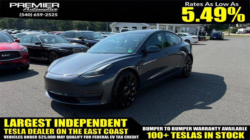 2021 Tesla Model 3 Performance — Sedan — 44,093 mi — Dumfries, VA