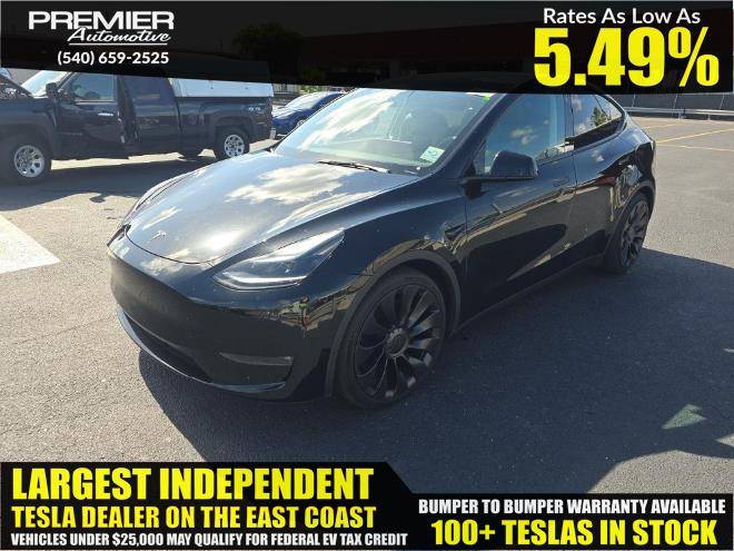 2022 Tesla Model Y Performance — SUV — 14,923 mi — Dumfries, VA