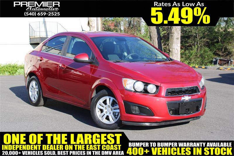 2013 Chevrolet Sonic LT Manual