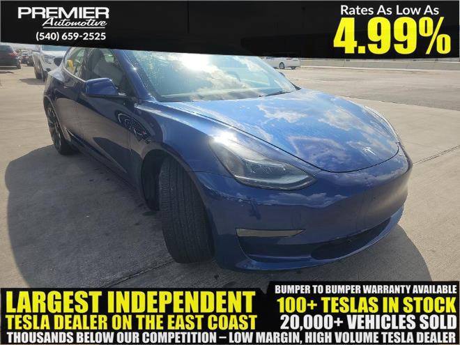 2023 Tesla Model 3 Performance — Sedan — 111,653 mi — Dumfries, VA