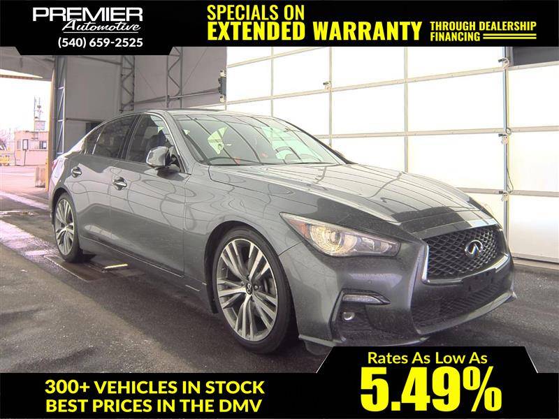 2021 INFINITI Q50 3.0t SENSORY — Sedan — 37,818 mi — Dumfries, VA