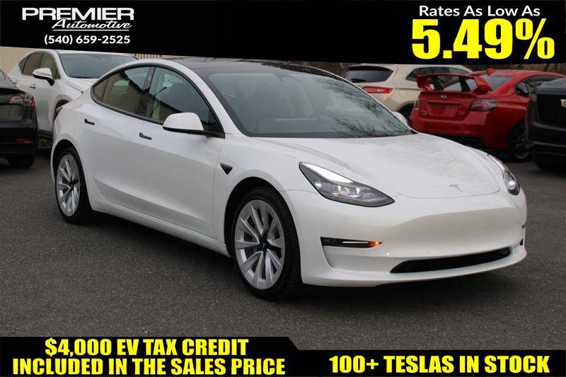 2022 Tesla Model 3 Long Range — Sedan — 28,096 mi — Dumfries, VA