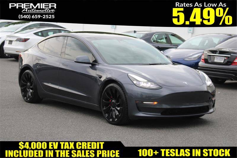 2022 Tesla Model 3 Performance — Sedan — 67,428 mi — Dumfries, VA