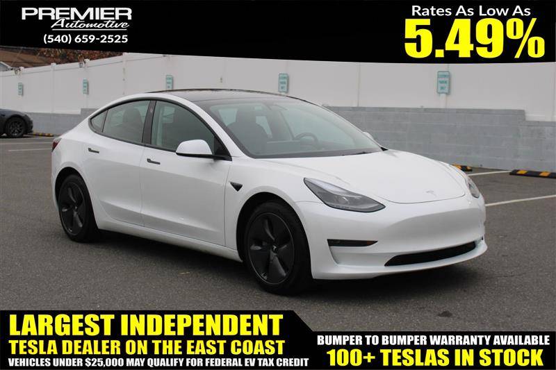 2022 Tesla Model 3 Standard Range Plus — Sedan — 24,969 mi — Dumfries, VA