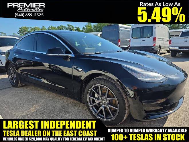 2019 Tesla Model 3 Standard Range Plus — Sedan — 102,937 mi — Dumfries, VA