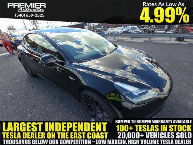2023 Tesla Model 3 Performance — Sedan — 33,809 mi — Dumfries, VA