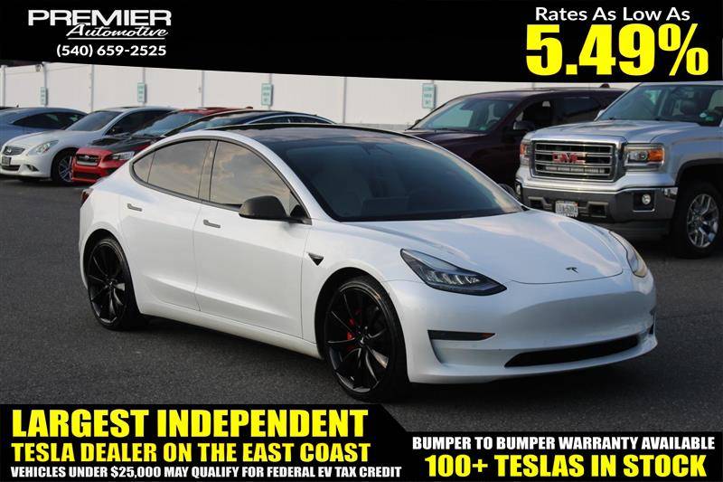 2020 Tesla Model 3 Performance — Sedan — 81,100 mi — Dumfries, VA