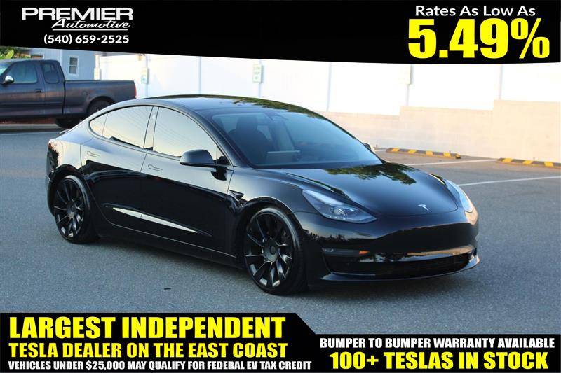 2022 Tesla Model 3 Long Range — Sedan — 44,947 mi — Dumfries, VA