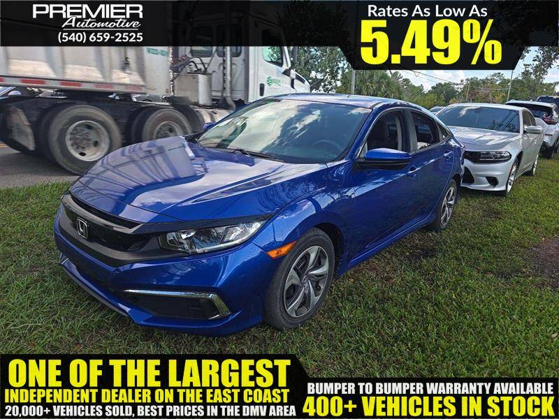 2021 Honda Civic LX — Sedan — 48,456 mi — Dumfries, VA