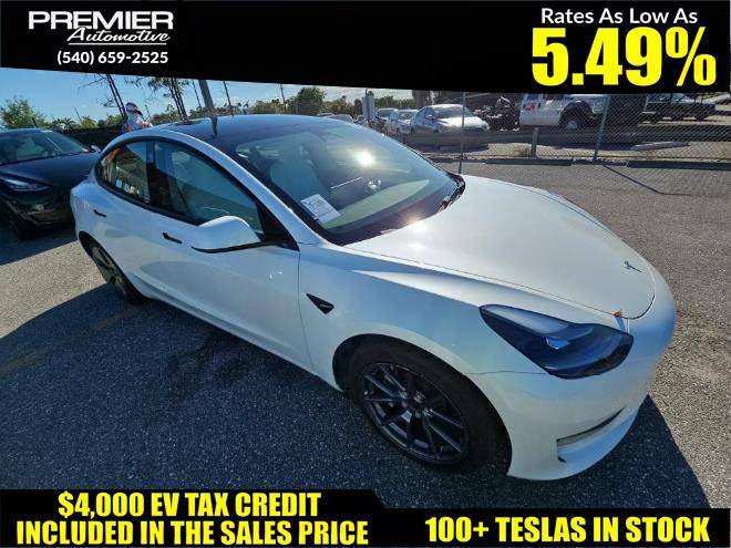 2022 Tesla Model 3 Long Range — Sedan — 11,959 mi — Dumfries, VA