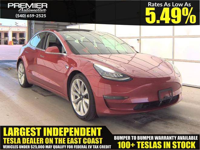 2018 Tesla Model 3 Long Range — Sedan — 110,578 mi — Dumfries, VA