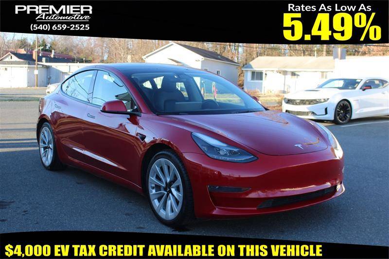 2022 Tesla Model 3 Standard Range Plus — Sedan — 117,175 mi — Dumfries, VA