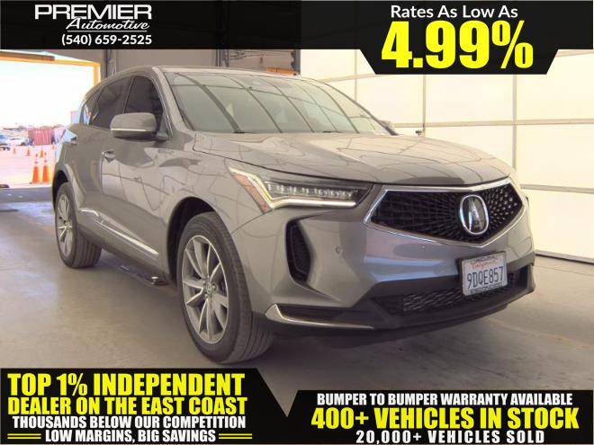 2022 Acura RDX Technology Package — SUV — 21,529 mi — Dumfries, VA