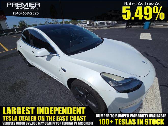 2018 Tesla Model 3 Long Range — Sedan — 100,132 mi — Dumfries, VA