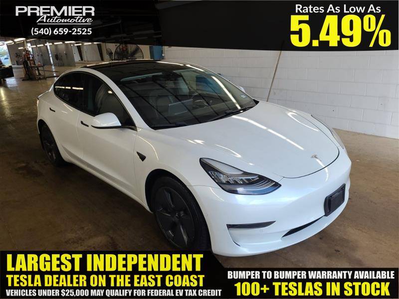 2021 Tesla Model 3 Standard Range Plus — Sedan — 109,324 mi — Dumfries, VA