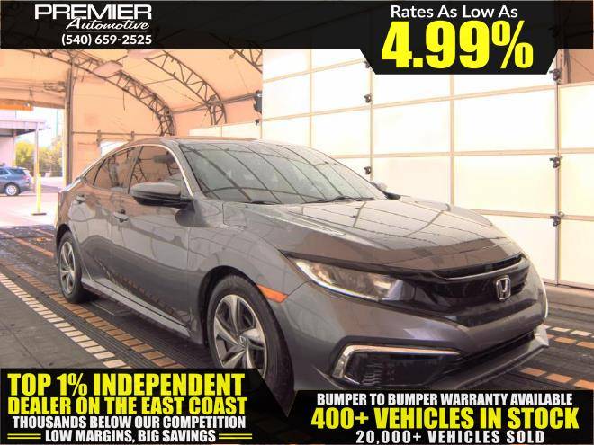 2019 Honda Civic LX — Sedan — 48,674 mi — Dumfries, VA