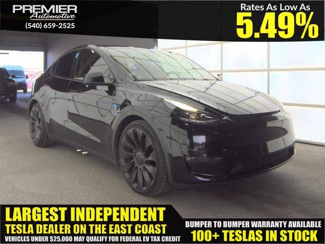 2021 Tesla Model Y Performance — SUV — 61,752 mi — Dumfries, VA
