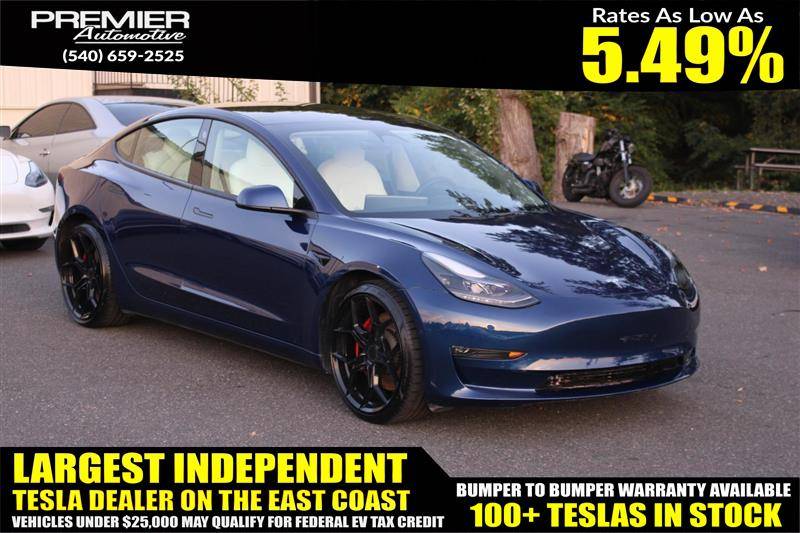 2022 Tesla Model 3 Performance — Sedan — 15,449 mi — Dumfries, VA