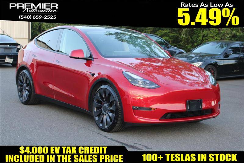 2021 Tesla Model Y Performance — SUV — 48,409 mi — Dumfries, VA