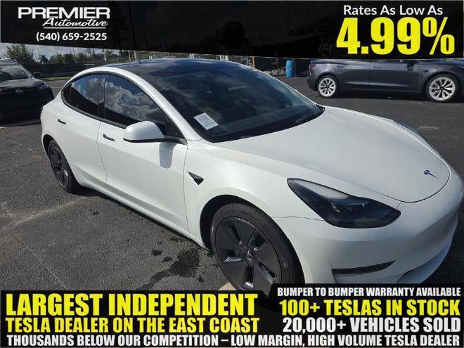 2023 Tesla Model 3 Model 3 — Sedan — 30,550 mi — Dumfries, VA