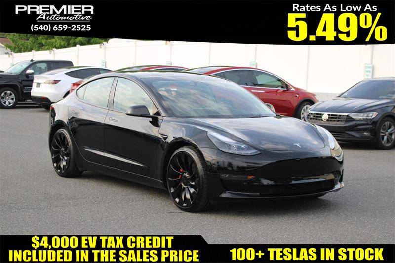 2023 Tesla Model 3 Performance — Sedan — 12,515 mi — Dumfries, VA