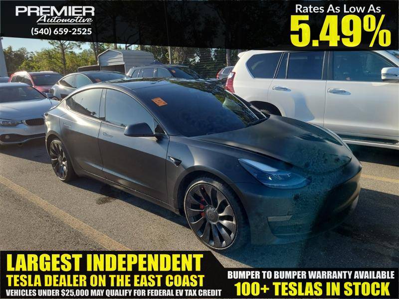 2022 Tesla Model 3 Performance — Sedan — 28,194 mi — Dumfries, VA