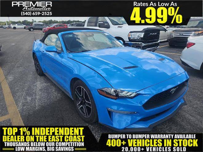 2023 Ford Mustang EcoBoost Premium — Convertible — 49,560 mi — Dumfries, VA