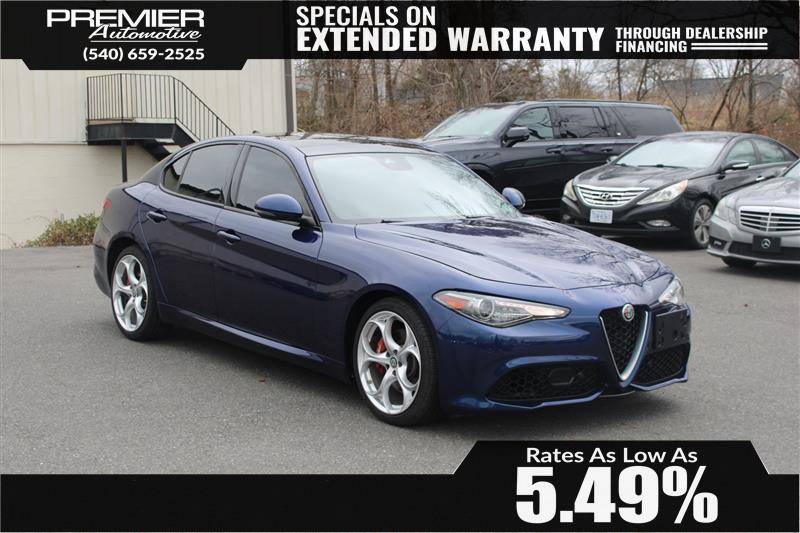 2019 Alfa Romeo Giulia Ti Sport — Sedan — 55,440 mi — Dumfries, VA