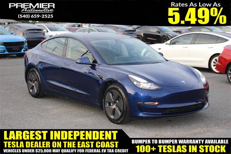2022 Tesla Model 3 Long Range — Sedan — 37,242 mi — Dumfries, VA