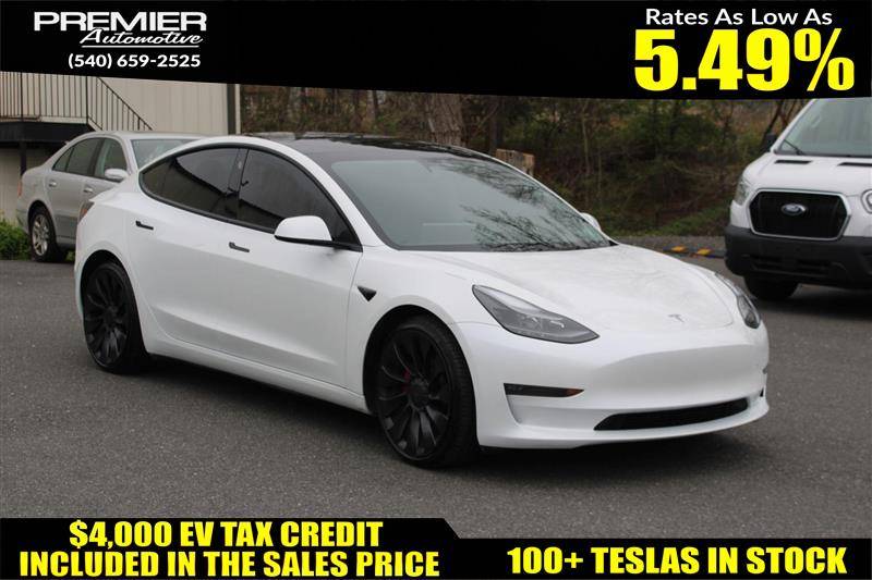 2023 Tesla Model 3 Performance — Sedan — 35,847 mi — Dumfries, VA