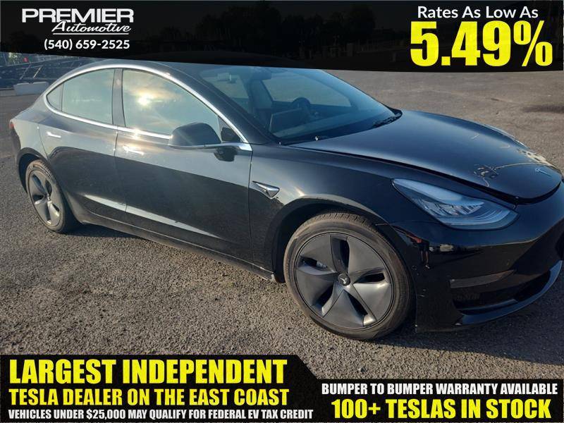 2019 Tesla Model 3 Long Range — Sedan — 104,876 mi — Dumfries, VA
