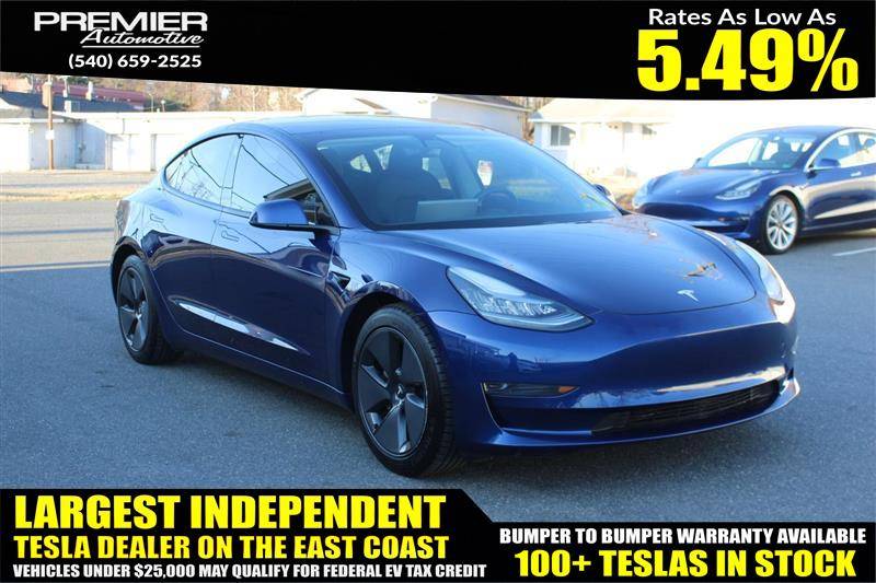 2021 Tesla Model 3 Standard Range Plus — Sedan — 34,496 mi — Dumfries, VA