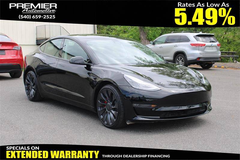 2023 Tesla Model 3 Performance — Sedan — 7,255 mi — Dumfries, VA