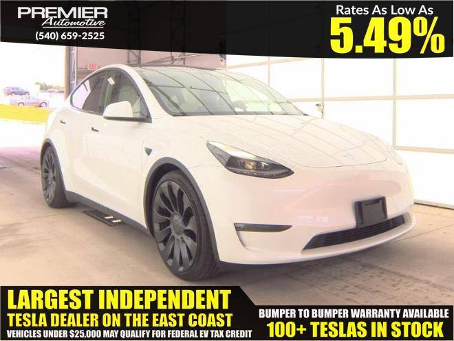 2022 Tesla Model Y Performance — SUV — 39,247 mi — Dumfries, VA
