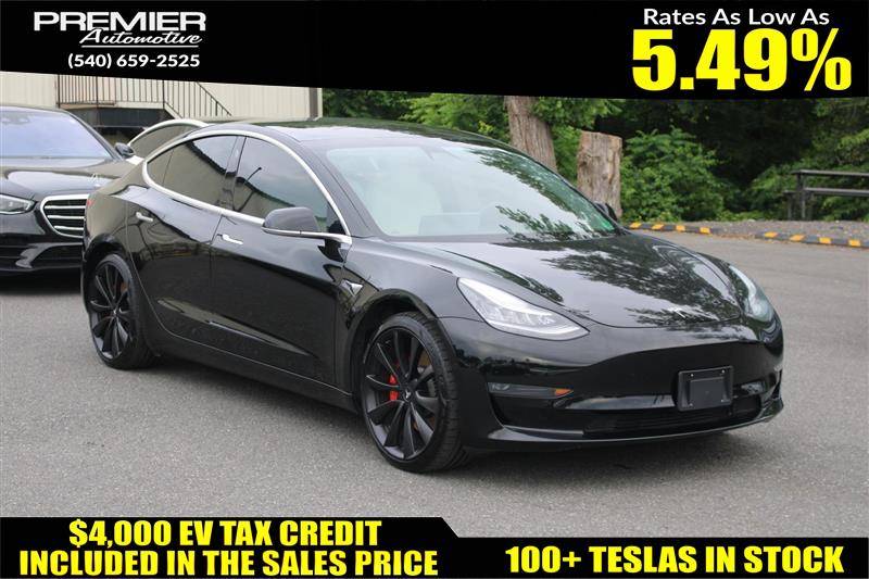 2020 Tesla Model 3 Performance — Sedan — 47,056 mi — Dumfries, VA