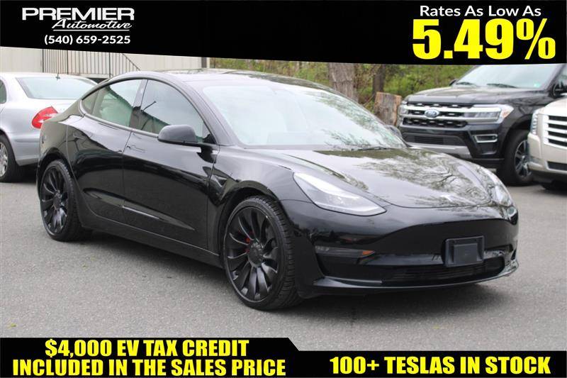 2022 Tesla Model 3 Performance — Sedan — 35,171 mi — Dumfries, VA