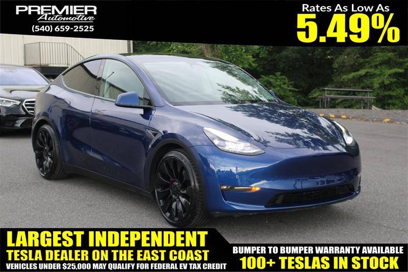 2021 Tesla Model Y Performance — SUV — 37,846 mi — Dumfries, VA