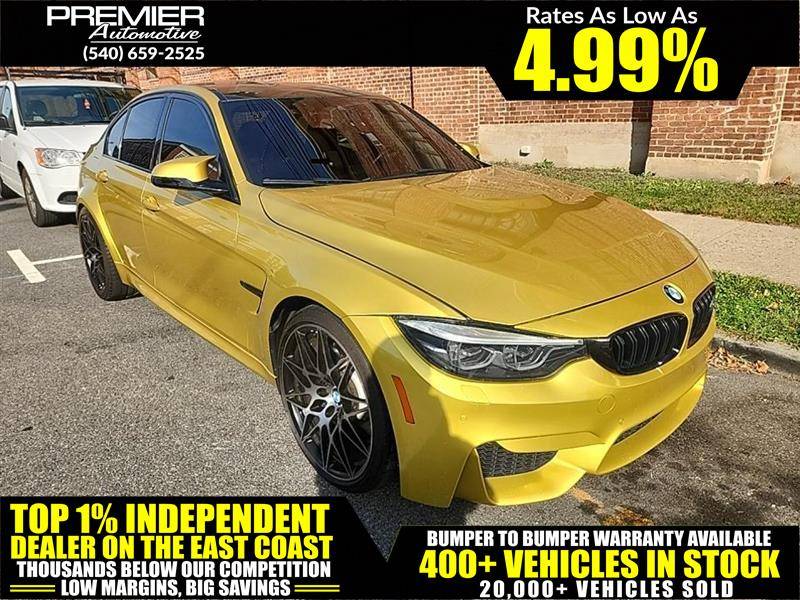 2018 BMW M3 Standard — Sedan — 67,897 mi — Dumfries, VA