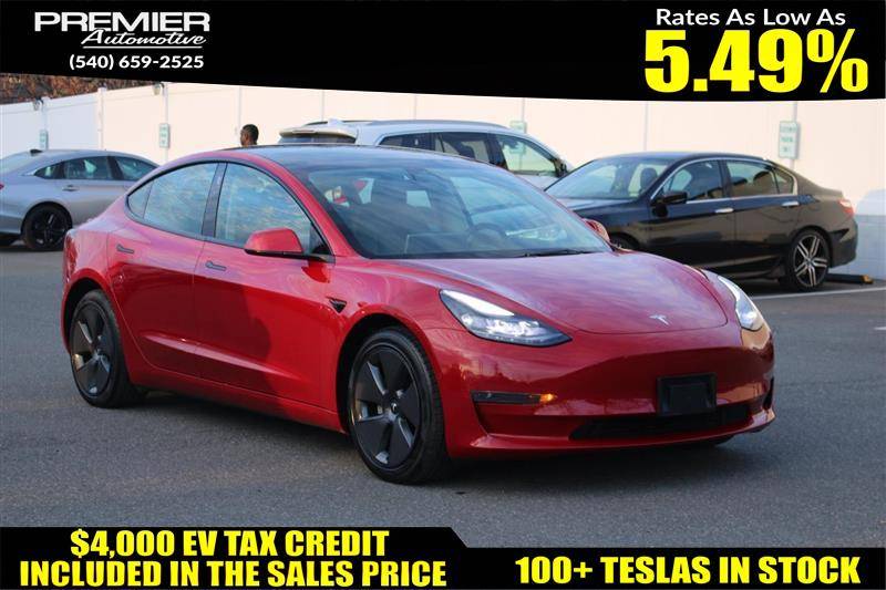 2022 Tesla Model 3 Standard Range Plus — Sedan — 54,597 mi — Dumfries, VA