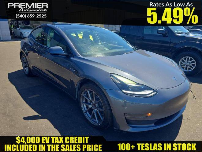 2021 Tesla Model 3 Standard Range Plus — Sedan — 84,761 mi — Dumfries, VA