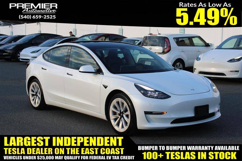 2022 Tesla Model 3 Long Range — Sedan — 46,445 mi — Dumfries, VA