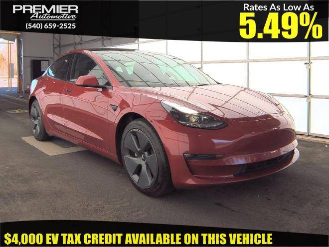 2022 Tesla Model 3 Long Range — Sedan — 83,106 mi — Dumfries, VA