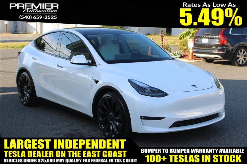 2022 Tesla Model Y Performance — SUV — 57,155 mi — Dumfries, VA