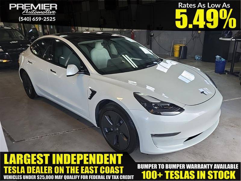 2022 Tesla Model 3 Long Range — Sedan — 41,146 mi — Dumfries, VA