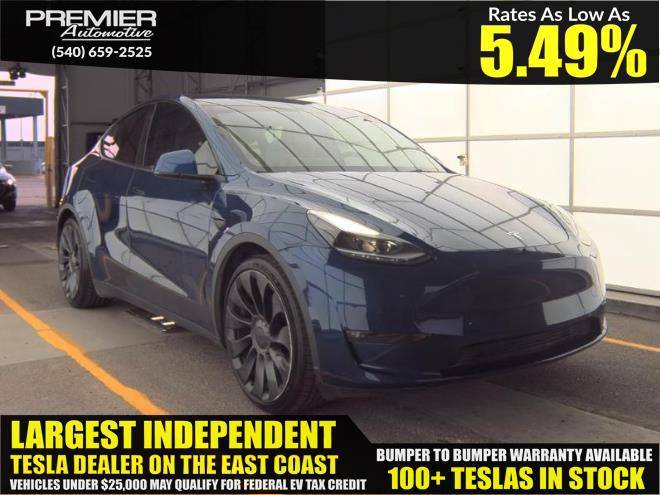 2022 Tesla Model Y Performance — SUV — 19,066 mi — Dumfries, VA